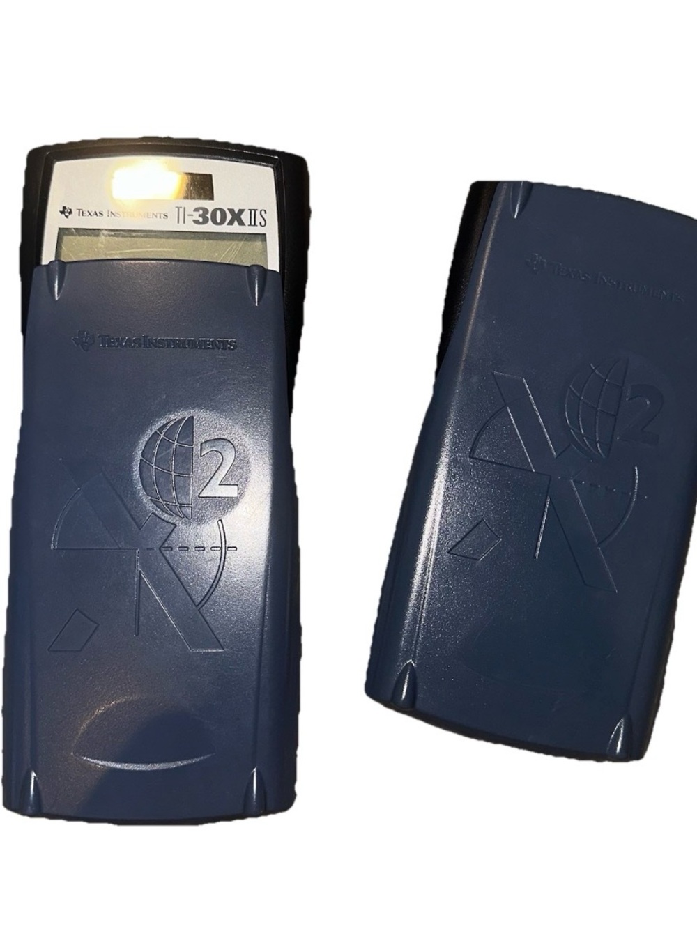 Texas Instruments Dark Blue TI-30X IIS Scientific 2 Calculators Cover Included